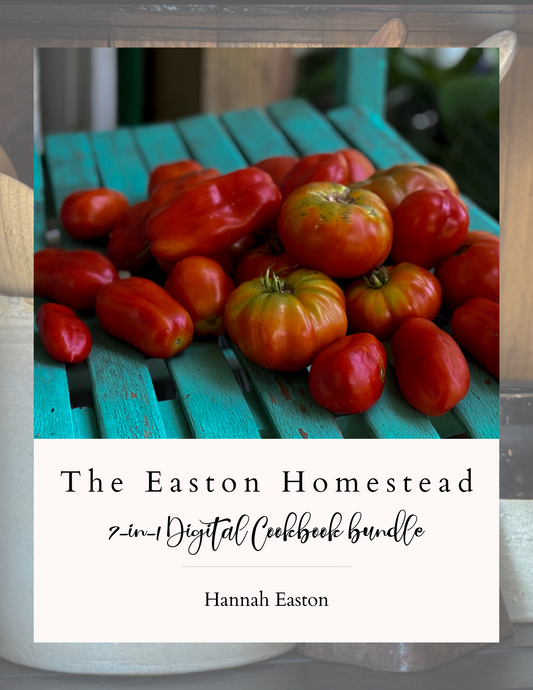 The Easton Homestead 7-in-1 Digital cookbook bundle 
